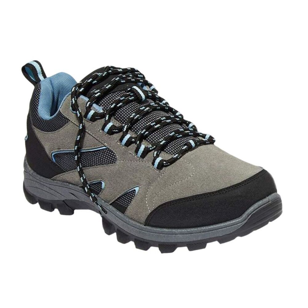 Atlas For Men Mens Water Repellent All Terrain Shoes / Gray/Black/Blue